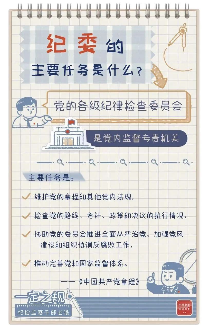 一定之规：纪委的主要任务是什么？